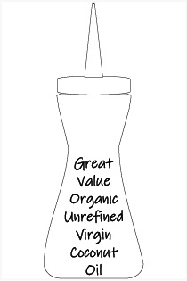 Great Value Organic Unrefined Virgin Coconut Oil